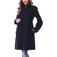Los mejores  - Be Mammy Abrigo Chaqueta Premamá de Lana Embarazo Ropa Invierno BE20-225